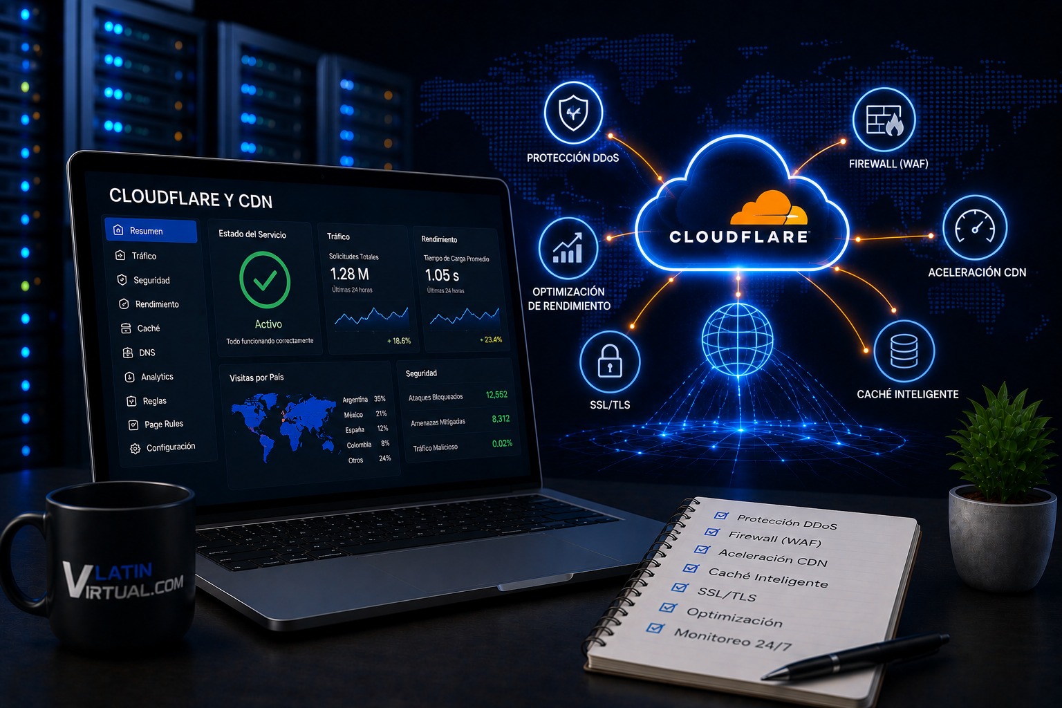 Cloudflare y CDN
