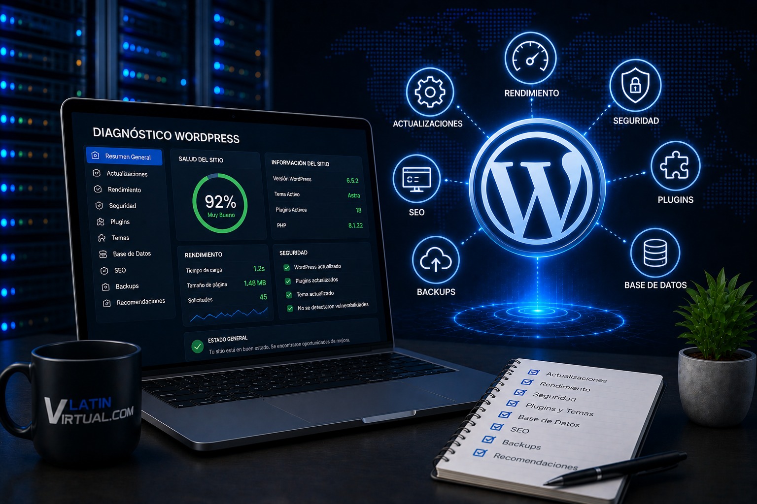 Diagnóstico WordPress