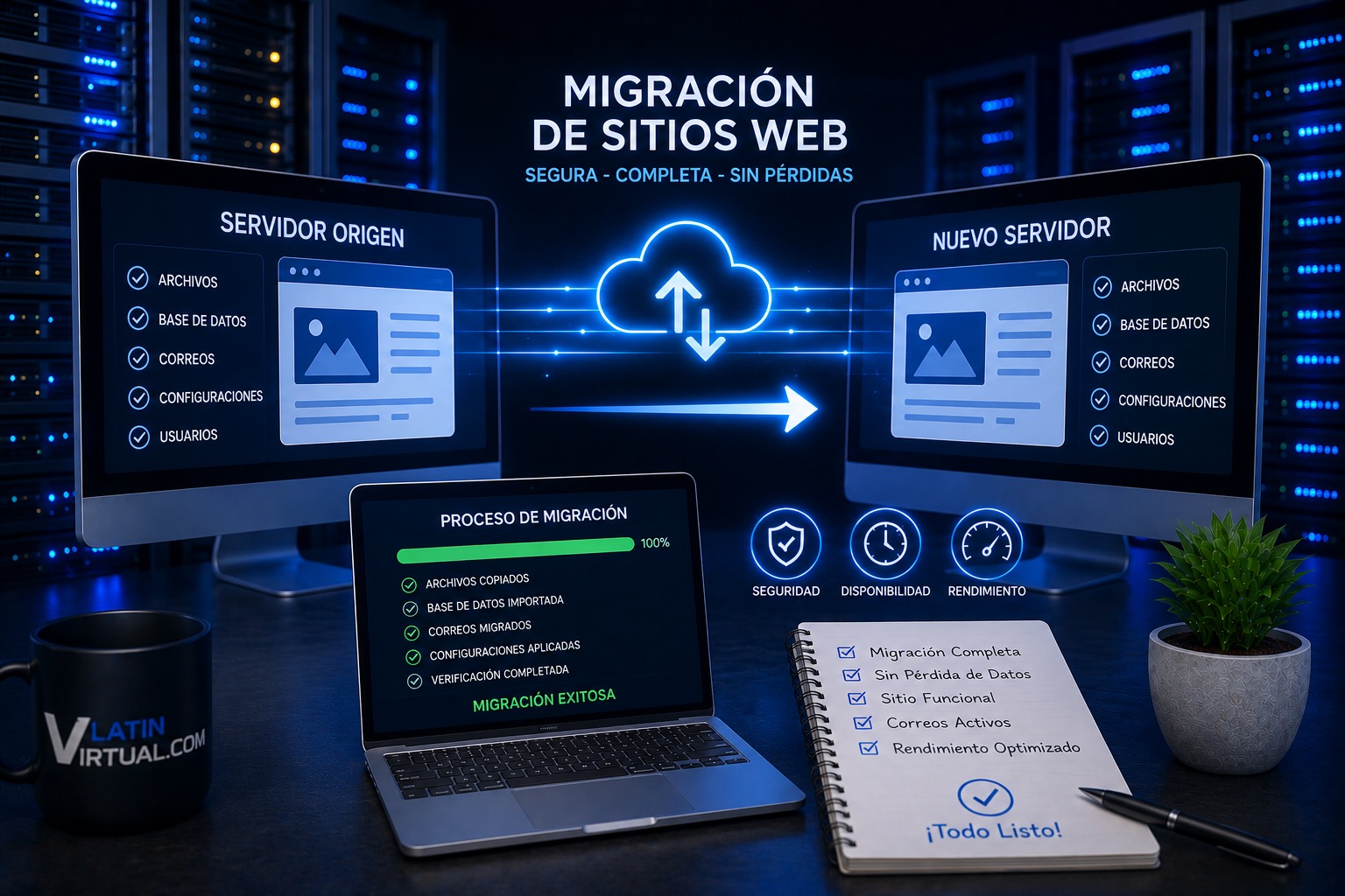 Migración de sitios web