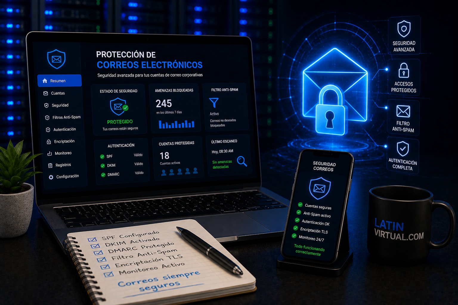 Protección de correos electrónicos