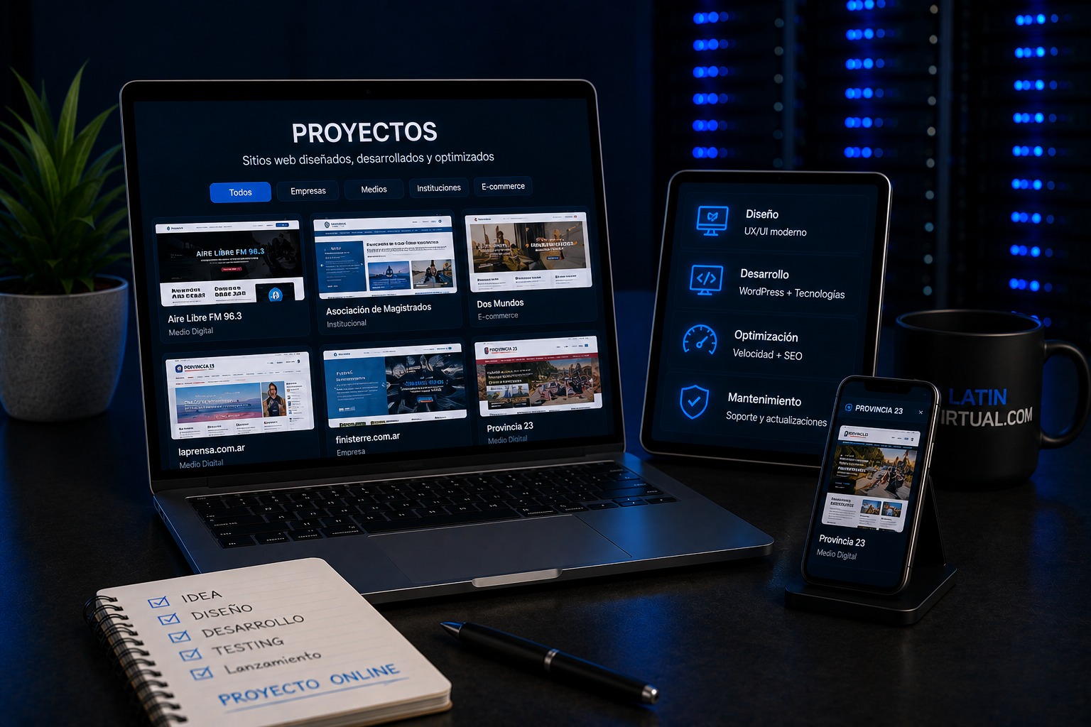 Proyectos LatinVirtual