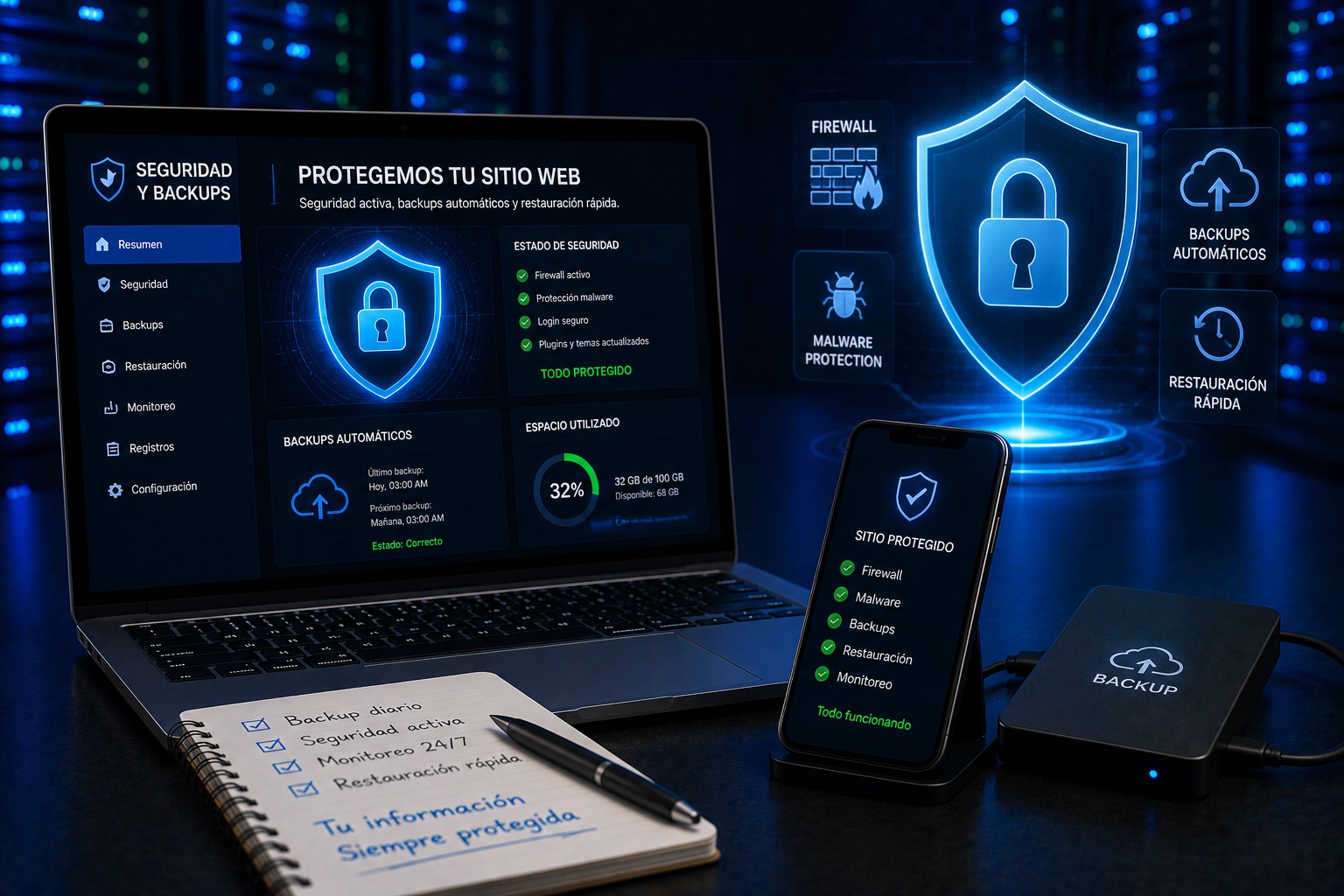 Seguridad y backups